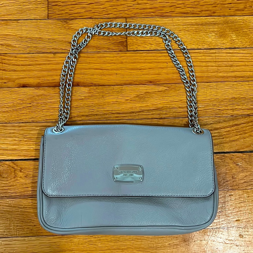 Michael Kors grey shoulder bag